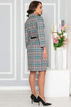 LT Collection Платье 280698 П5178 бежевый, серый
