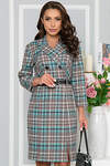 LT Collection Платье 280698 П5178 бежевый, серый
