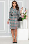 LT Collection Платье 280698 П5178 бежевый, серый