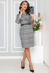 LT Collection Платье 280698 П5178 бежевый, серый