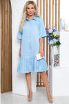 LT Collection Платье 280708 П5223 голубой