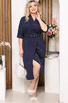 LT Collection Платье 280714 П5274 тёмно-синий