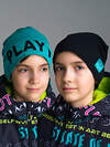 PLAYTODAY Шапка 281118 12311187 темно-зеленый,черный
