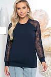 LT Collection Блуза 281316 Б5336 синий