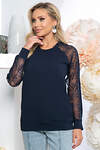LT Collection Блуза 281316 Б5336 синий
