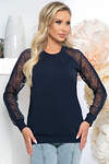 LT Collection Блуза 281316 Б5336 синий