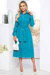 LT Collection Платье 281327 П5229 бирюзовый