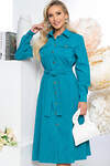 LT Collection Платье 281327 П5229 бирюзовый