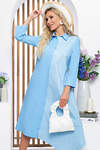 LT Collection Платье 281329 П5216 небесно-голубой
