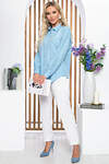 LT Collection Рубашка 281331 Б5239 голубой
