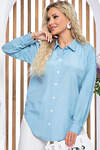 LT Collection Рубашка 281331 Б5239 голубой