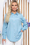 LT Collection Рубашка 281331 Б5239 голубой