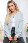 LT Collection Бомбер 281338 Б5220 светло-серый