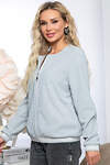 LT Collection Бомбер 281338 Б5220 светло-серый