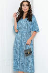 LT Collection Платье 281340 П5303 голубой