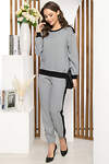 LT Collection Костюм 281343 К5307 серый, чёрный