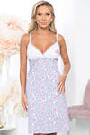 LT Collection Сорочка 281536 Д1727 белый, розовый