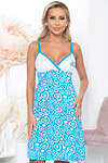LT Collection Сорочка 281537 Д1728 белый, голубой