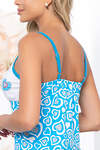 LT Collection Сорочка 281537 Д1728 белый, голубой