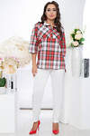 LT Collection Рубашка 281540 Б5144 красный