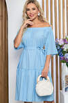 LT Collection Платье 281549 П5260 небесно-голубой