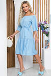 LT Collection Платье 281549 П5260 небесно-голубой