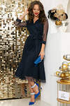 LT Collection Платье 281555 П5310 тёмно-синий
