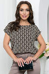 LT Collection Блуза 281565 Б5340 чёрный