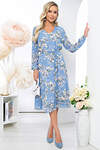 LT Collection Платье 281728 П5204 голубой