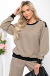 LT Collection Костюм 281729 К5232 бежевый, коричневый, чёрный
