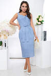 LT Collection Сарафан 281730 П5217 голубой