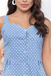 LT Collection Сарафан 281730 П5217 голубой
