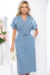 LT Collection Платье 281735 П5301 джинсовый