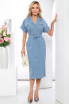 LT Collection Платье 281735 П5301 джинсовый
