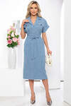 LT Collection Платье 281735 П5301 джинсовый