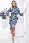 LT Collection Платье 281746 П5319 синий