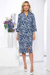 LT Collection Платье 281746 П5319 синий