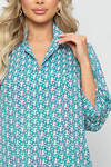 LT Collection Платье 281747 П5320 пудра, бирюзовый