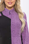 LT Collection Платье 282092 П5403 чёрный, сиреневый