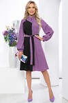 LT Collection Платье 282092 П5403 чёрный, сиреневый