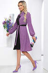 LT Collection Платье 282092 П5403 чёрный, сиреневый