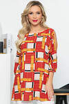 LT Collection Туника 282328 Б5244 мультиколор (терракотовый, рыжий, бежевый)