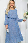LT Collection Платье 282334 П5326 голубой