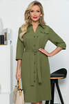 LT Collection Платье 284160 П4943 хаки