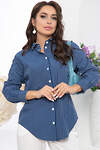 LT Collection Рубашка 284163 Б5240 синий