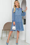 LT Collection Платье 284168 П5361 голубой