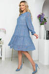 LT Collection Платье 284168 П5361 голубой