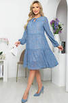 LT Collection Платье 284168 П5361 голубой