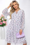 LT Collection Платье 284170 П5363 белый