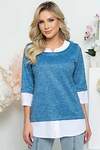 LT Collection Джемпер 284172 Б5367 джинсовый